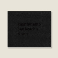 Guantanamo Bay Beach Resort Landscape Canvas Print | Artistshot