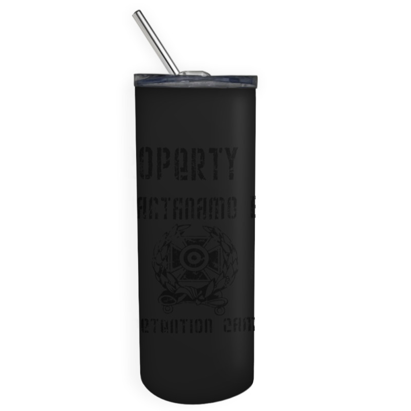 Guantanamo Bay Detention Camp Skinny Tumbler | Artistshot