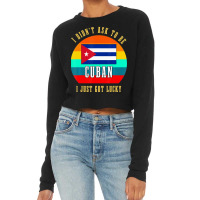 Guantanamo Bay Naval Base Cuba Nsgb Gtmo Gitmo Cropped Sweater | Artistshot