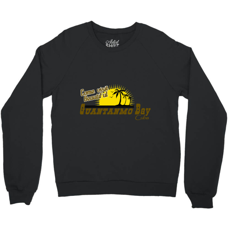 Cbesuchen Sie Schnen Guantanamo Bucht Kuba Lustiger Geeknerd Crewneck Sweatshirt | Artistshot