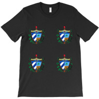 Coat Of Arms Of Cuba Multi T-shirt | Artistshot