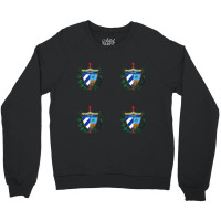 Coat Of Arms Of Cuba Multi Crewneck Sweatshirt | Artistshot