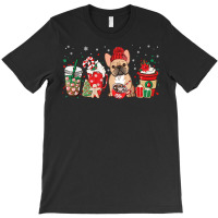 Sweets Winter Cozy Latte Christmas Coffee And French Bulldog T Shirt T-shirt | Artistshot