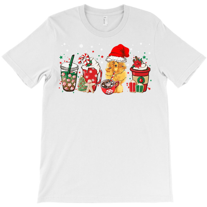 Sweets Winter Cozy Latte Christmas Coffee And Poodle Lover Sweatshirt T-shirt | Artistshot