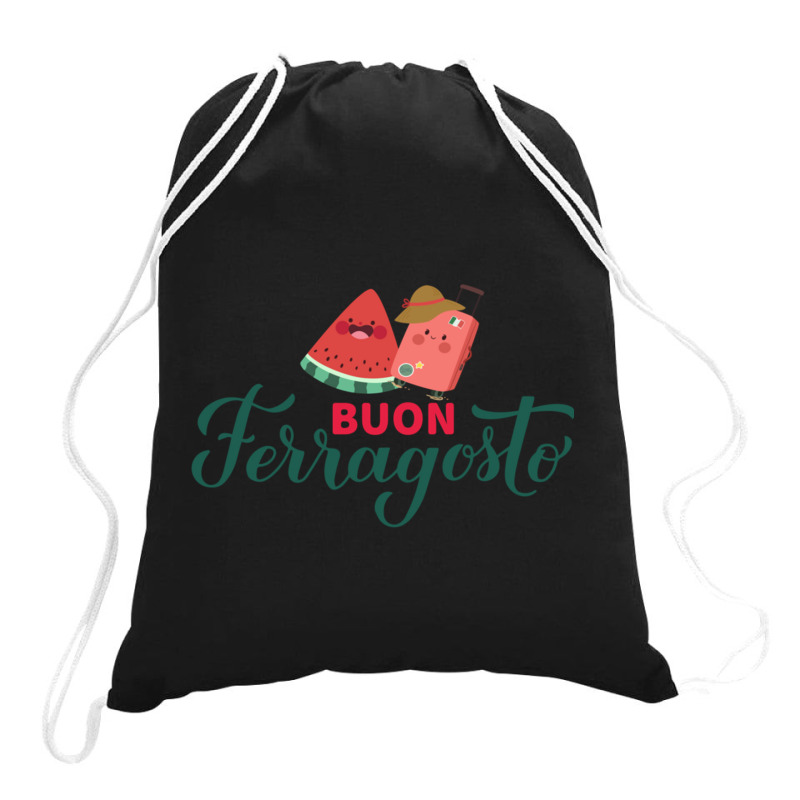 Ferragosto Drawstring Bags | Artistshot