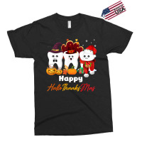 Teeth Hallothanksmas Halloween Thanksgiving Christmas Dental T Shirt Exclusive T-shirt | Artistshot