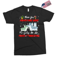 Thanks Mom And Dad And Merry First Christmas To Dog Love T Shirt Exclusive T-shirt | Artistshot