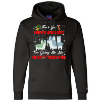 Thanks Mom And Dad And Merry First Christmas To Dog Love T Shirt Champion Hoodie | Artistshot