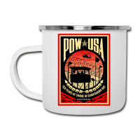 Pow Usa Guantanamo Bay Camper Cup | Artistshot