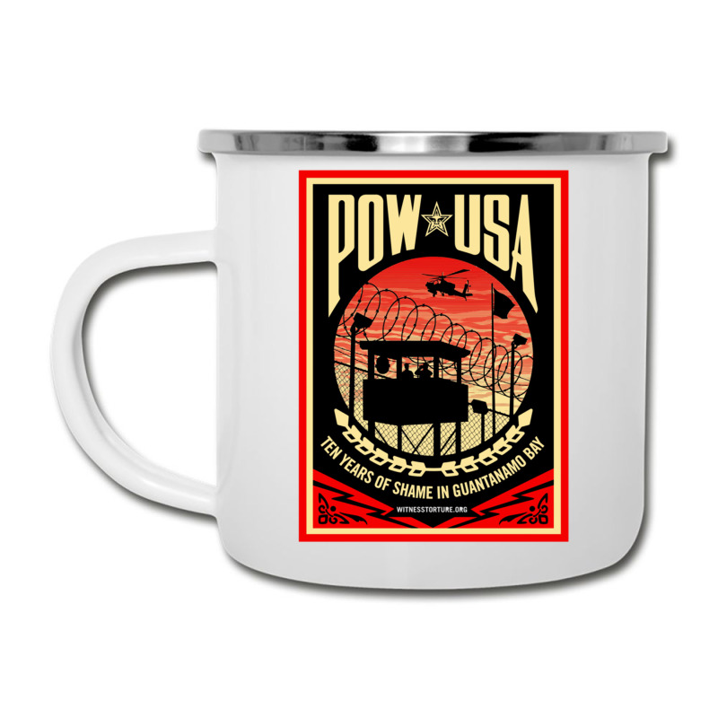 Pow Usa Guantanamo Bay Camper Cup | Artistshot