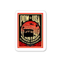 Pow Usa Guantanamo Bay Sticker | Artistshot