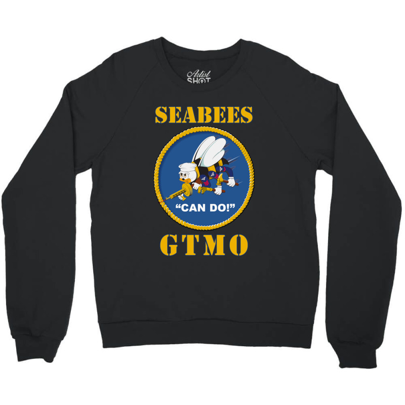 Seabees Knnen Tun Gtmo Crewneck Sweatshirt | Artistshot