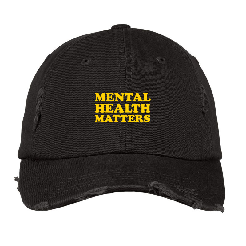 Mental Health Matters Vintage Cap by cm-arts | Artistshot