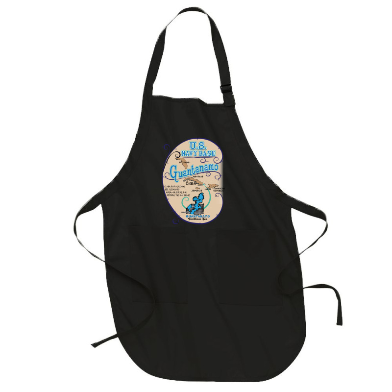 Us Navy Base Guantanamo Full-length Apron | Artistshot