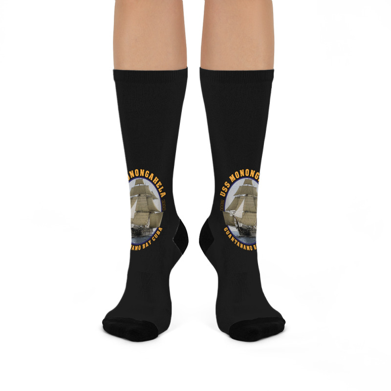 Uss Monongahela Crew Socks | Artistshot