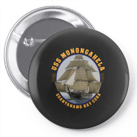 Uss Monongahela Pin-back Button | Artistshot