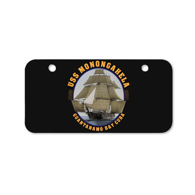 Uss Monongahela Bicycle License Plate | Artistshot