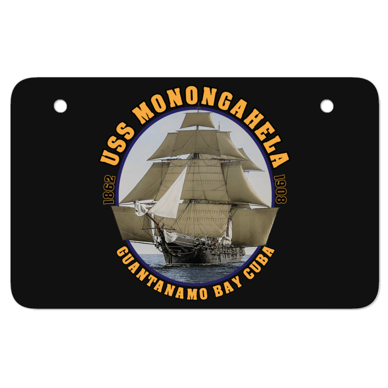 Uss Monongahela Atv License Plate | Artistshot