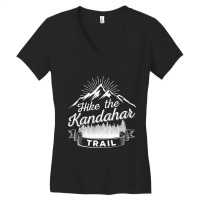 Wanderung Kandahar Trail Funny Afghanistan Patrol Gear Women's V-neck T-shirt | Artistshot