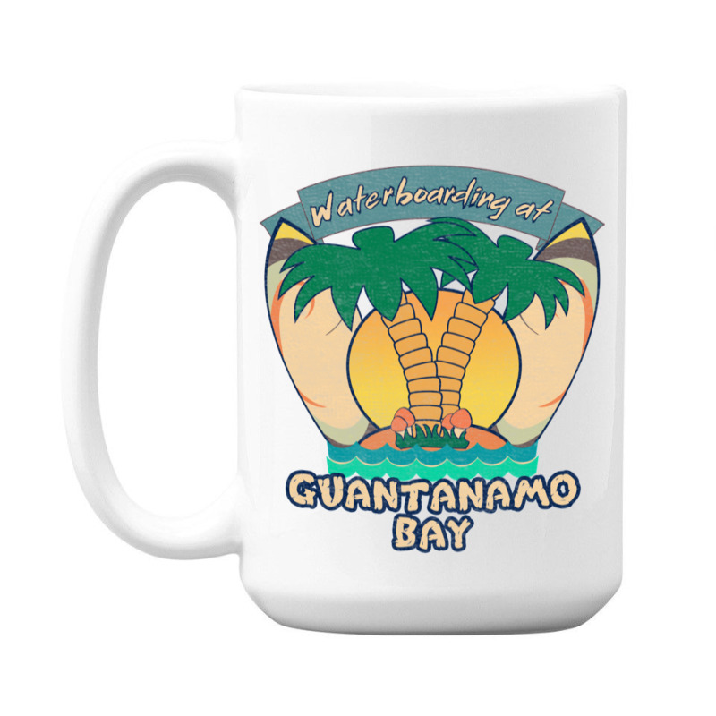 Waterboarding At Guantanamo Bay 15 Oz Coffee Mug | Artistshot