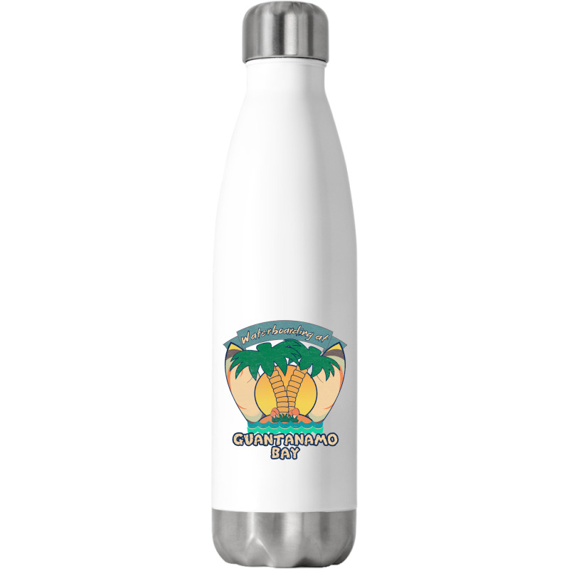 Waterboarding At Guantanamo Bay Stainless Steel Water Bottle | Artistshot