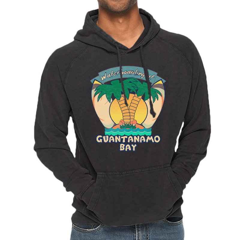 Waterboarding At Guantanamo Bay Vintage Hoodie | Artistshot