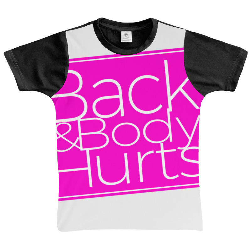 Back & Body Hurts Funny Navy Yoga Work Out Long Sleeve T Shirt Graphic Youth T-shirt by cm-arts | Artistshot