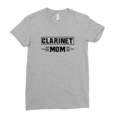 Clarinet Mom Ladies Fitted T-shirt Designed By Funny22