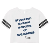 If You Can Give Me A Couple Of Sausages - Gasly At Spa-francorchamps 2 Scorecard Crop Tee | Artistshot