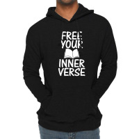 Literature Poem Lover Poetic Poetry Free Your Inner Verse Lightweight Hoodie | Artistshot