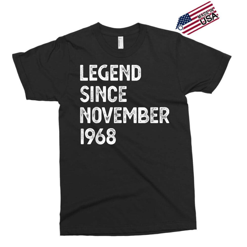 Legend Since November 1968 54th Birthday Men Women T Shirt Exclusive T-shirt | Artistshot