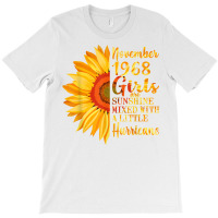 November Girls 1968 Shirt 54th Birthday Gifts 54 Years Old T Shirt T-shirt | Artistshot