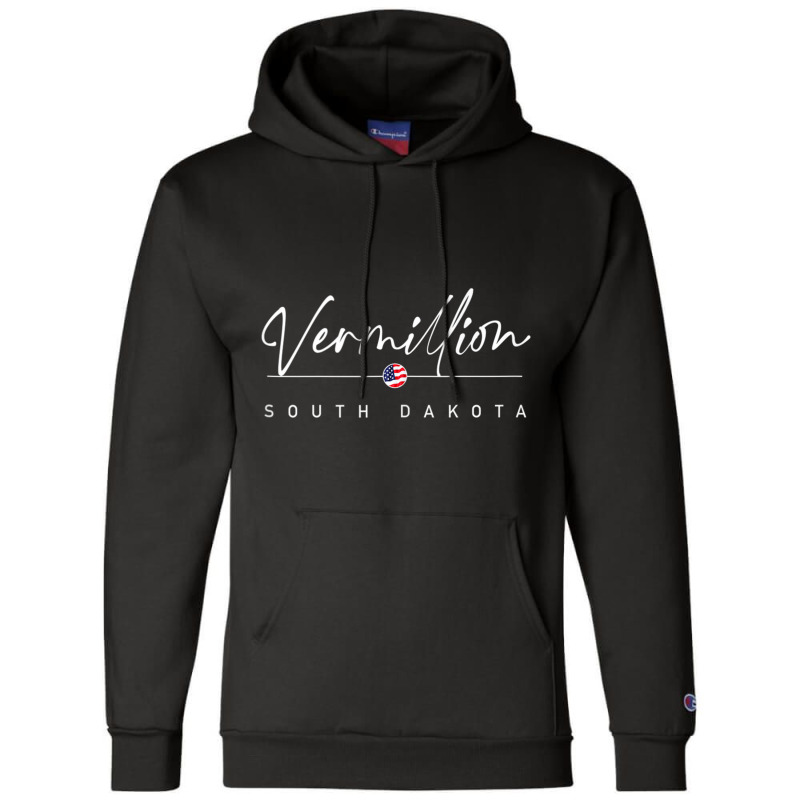 Vermillion, South Dakota Tank Top Champion Hoodie by cm-arts | Artistshot