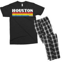 Retro 80s Texas Tx Souvenir Houston T Shirt Men's T-shirt Pajama Set | Artistshot