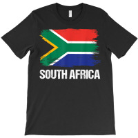 South Africa Flag Pride Patriotic Born South African Gift T Shirt T-shirt | Artistshot