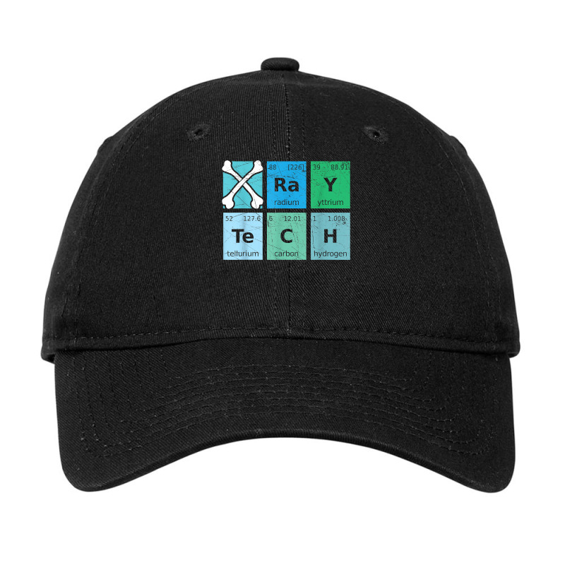 X Ray Tech Radiologist Rad Tech Radiology Periodic Table T Shirt Adjustable Cap by cm-arts | Artistshot