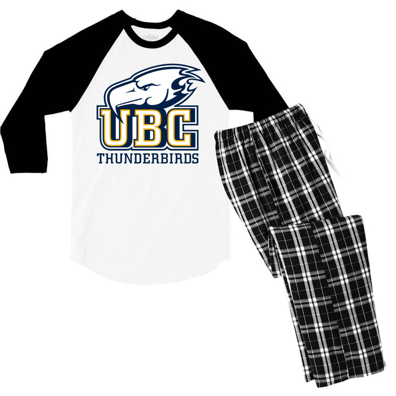 Ubc Thunderbirds Men's 3/4 Sleeve Pajama Set | Artistshot