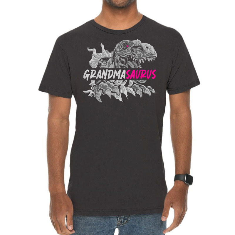 T Rex Dinosaur Grandma Families T Shirt Vintage T-shirt | Artistshot