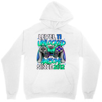 Vintage 11 Year Old Birthday Unlocked Awesome Since 2012 T Shirt Unisex Hoodie | Artistshot