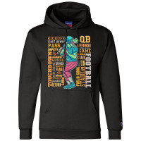 Football Dinosaur Game Day For Men Women Kids Trex Champion Hoodie | Artistshot