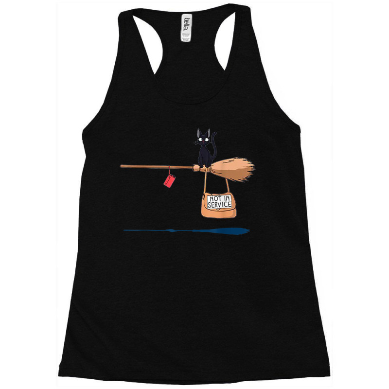 Studio Delivery Service Jiji Black Cat Anime 1 Racerback Tank by RomanMikolyants | Artistshot