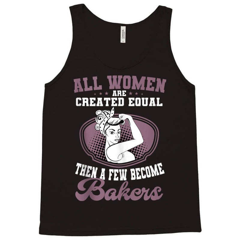 Baker Women Pastry Chef Cook Culinary Bakery Owner Tank Top Tank Top by cm-arts | Artistshot