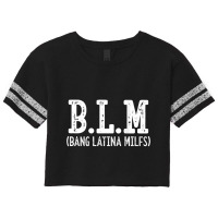 Bang Latinas Milfs (on Back) T Shirt Scorecard Crop Tee | Artistshot