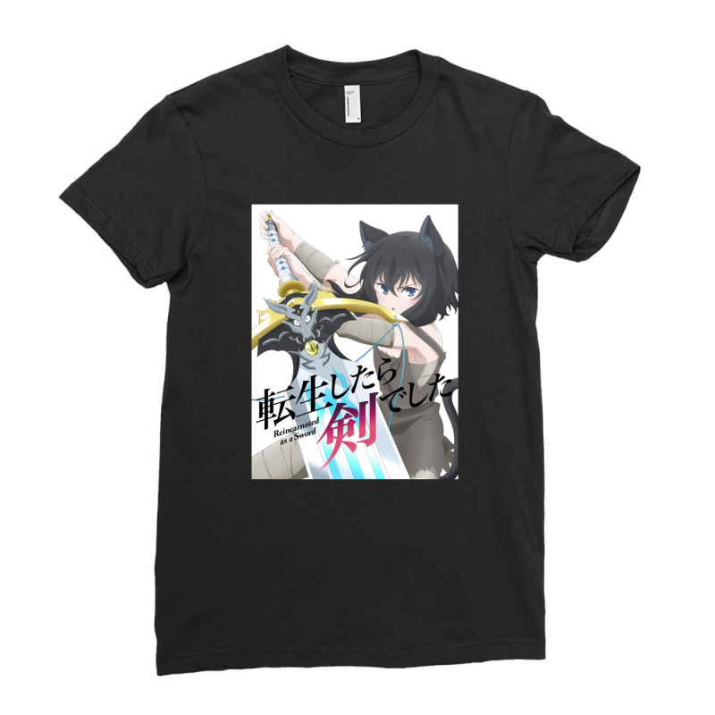 Reincarnated As A Sword Ladies Fitted T-Shirt by cm-arts | Artistshot