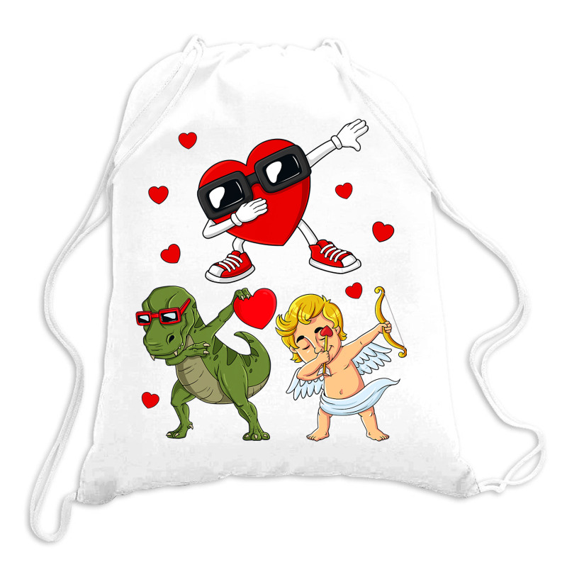 Valentines Day Dabbing Heart Funny Boys Girls Kids' Sticker