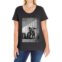 The Vampires Kiss  Max Ernst Ladies Curvy T-shirt | Artistshot