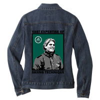 Roy Stalin Ladies Denim Jacket | Artistshot