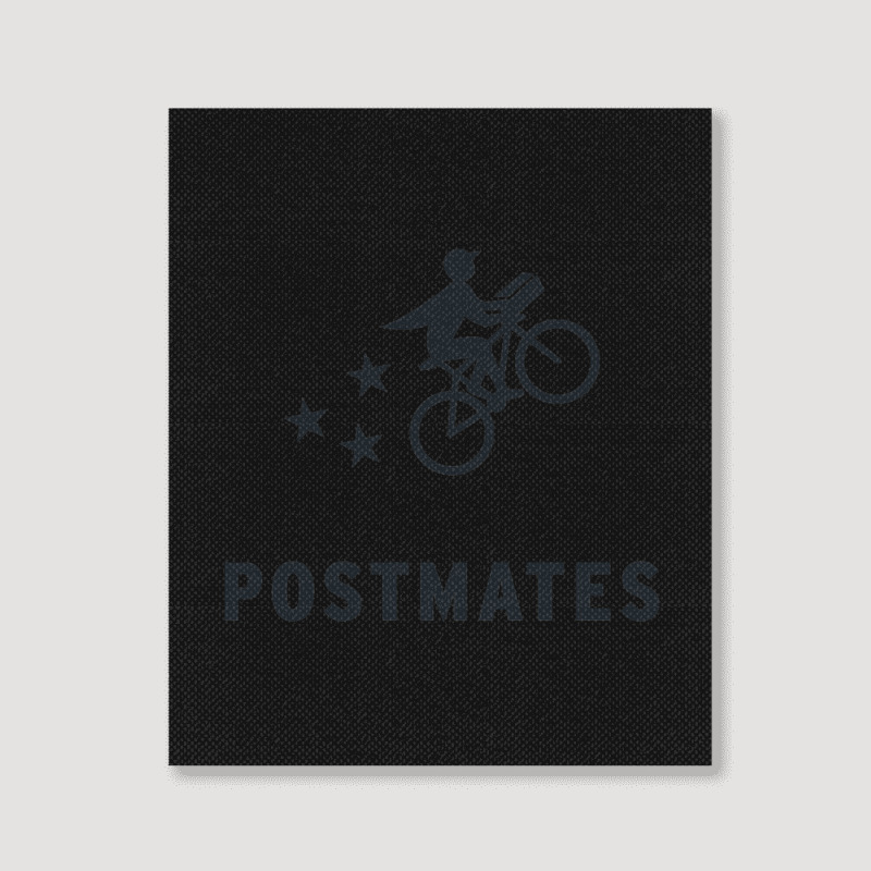 Postmates Gear For Postmates Workers Portrait Canvas Print | Artistshot