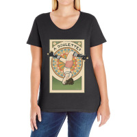 La Patineuse A Roulettes Ladies Curvy T-shirt | Artistshot