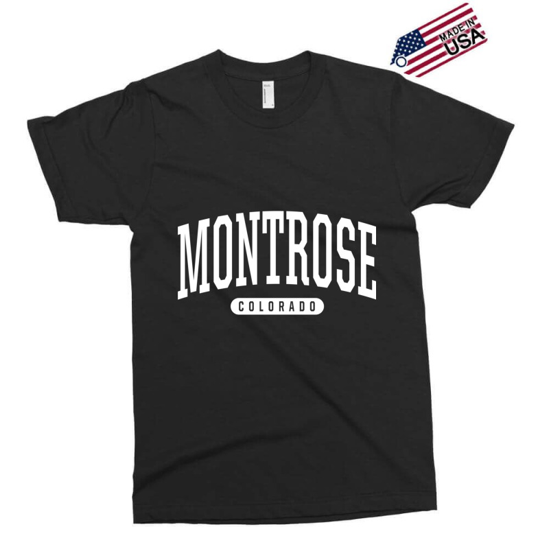 College Style Montrose Colorado Souvenir Gift Pullover Hoodie Exclusive T-shirt by cm-arts | Artistshot